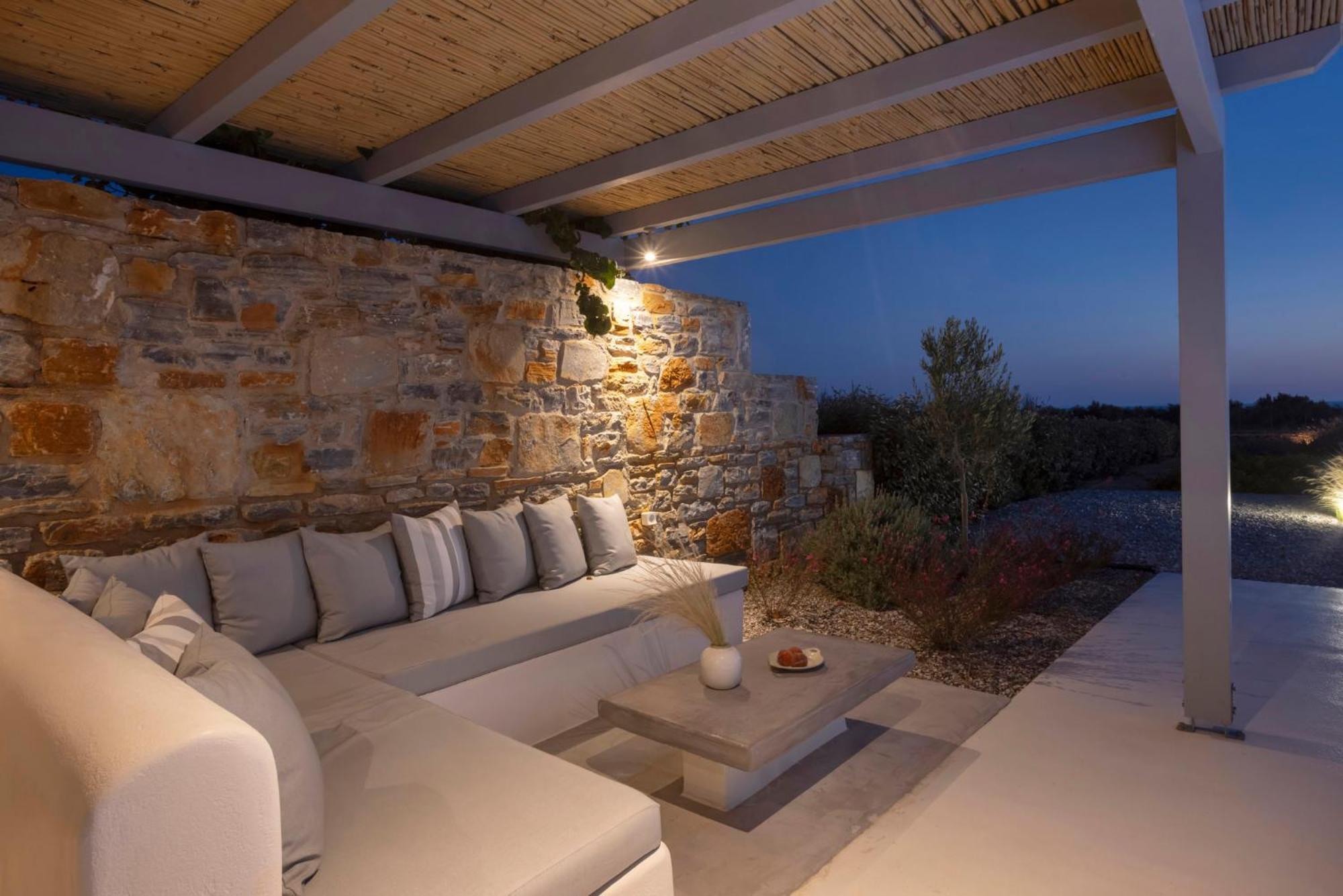 Villa Dione, Private Pool & Seaview By Naxos Dunes Kastrákion Exterior foto