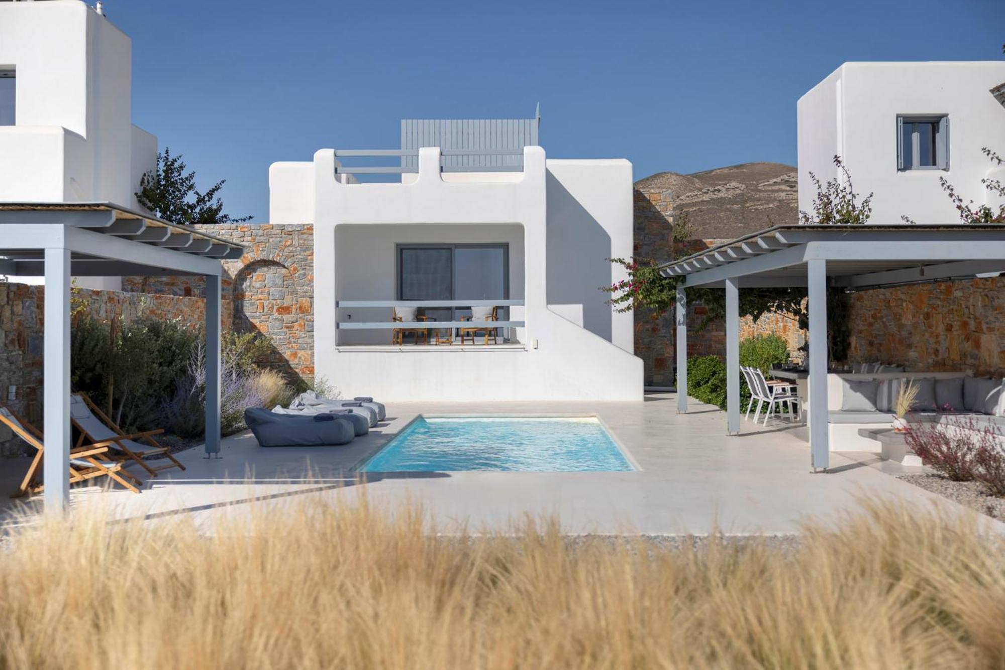 Villa Dione, Private Pool & Seaview By Naxos Dunes Kastrákion Exterior foto